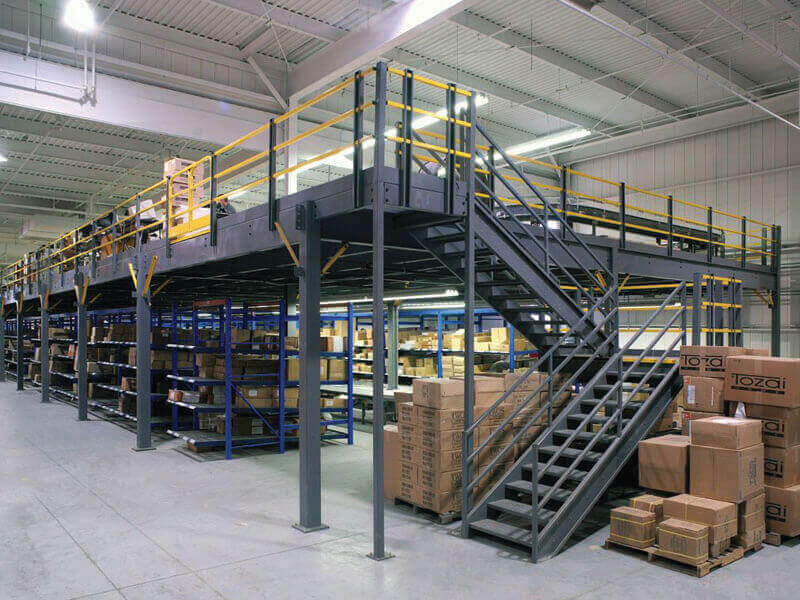 Mezzanine-Storage-Rack